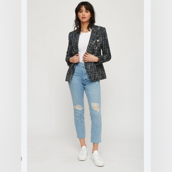 🦋HOST PICK🦋Dynamite Paloma Metallic Tweed Blazer - Picture 4 of 17